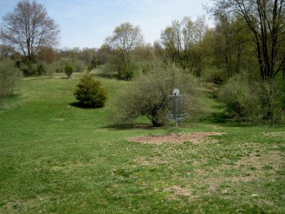 Hudson Mills Metropark, Monster course, Hole 7 Reverse (back up the fairway)