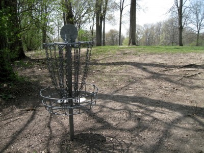 Hudson Mills Metropark, Monster course, Hole 2 Reverse (back up the fairway)