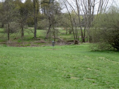 Hudson Mills Metropark, Monster course, Hole 16 Midrange approach