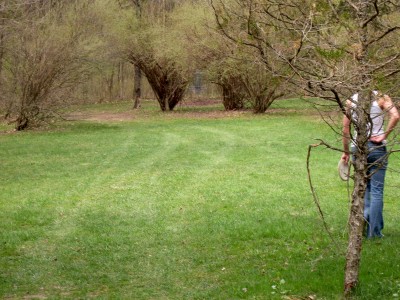 Hudson Mills Metropark, Monster course, Hole B Midrange approach