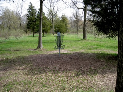 Hudson Mills Metropark, Monster course, Hole 12 Reverse (back up the fairway)