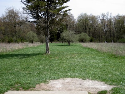 Hudson Mills Metropark, Monster course, Hole 10 Short tee pad