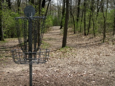 Hudson Mills Metropark, Monster course, Hole 6 Reverse (back up the fairway)