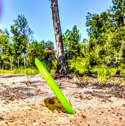 Howard Peoples Park, Gum Branch, Hole 17 Putt