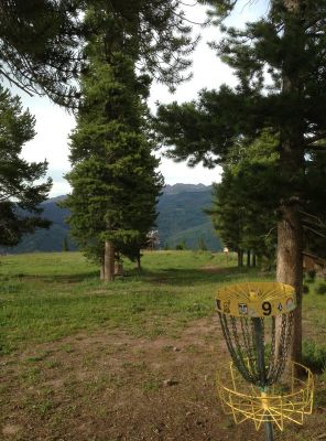 Adventure Ridge, Main course, Hole 9 Reverse (back up the fairway)