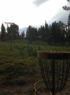 Adventure Ridge, Main course, Hole 6 Reverse (back up the fairway)