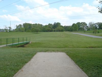 Cane Creek Park, Main course, Hole 5 Tee pad