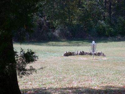 Seven Oaks, Main course, Hole 3 Midrange approach