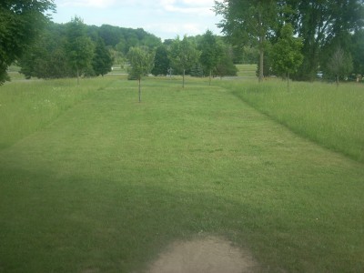 Cascade Township Park, Main course, Hole 8 