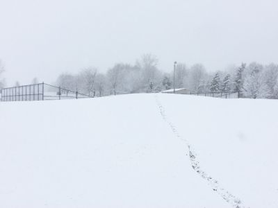 Cascade Township Park, Main course, Hole 3 Midrange approach