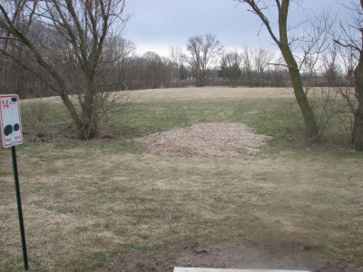 Lincoln Park, Main course, Hole 14 Tee pad