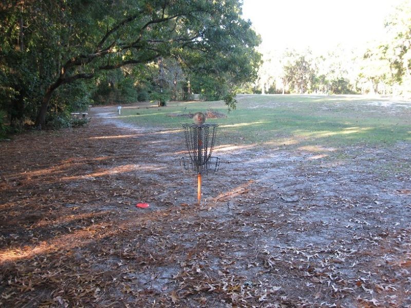 Hole 5 • Ed Austin Park (Jacksonville, FL) Disc Golf Courses Disc