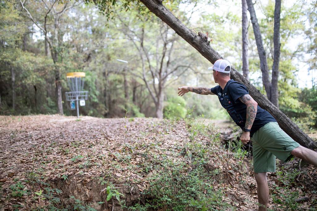 Hole 18 • University of West Florida (Pensacola, FL) Disc Golf