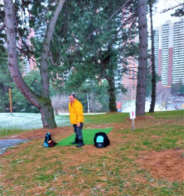 Dentonia Park, Main course, Hole 2 Tee pad