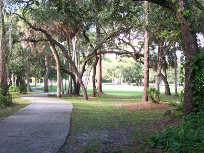 North Watertower Park, Main course, Hole 18 Long tee pad