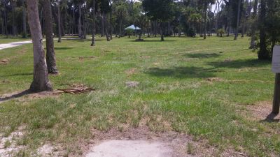 Reed Canal Park, Main course, Hole 14 Tee pad