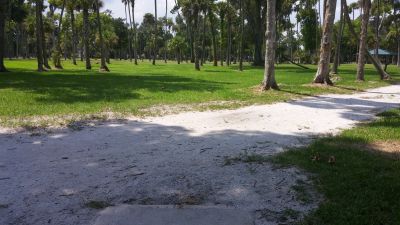 Reed Canal Park, Main course, Hole 13 Tee pad