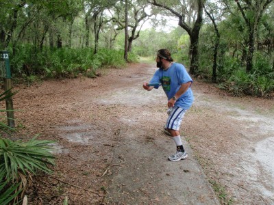 USF Riverfront Park, Main course, Hole 12 Tee pad