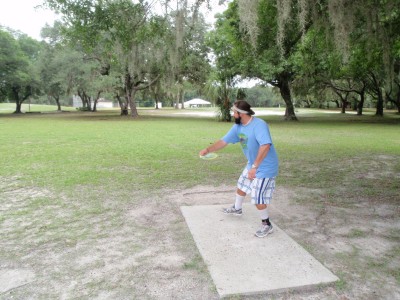 USF Riverfront Park, Main course, Hole 3 Tee pad