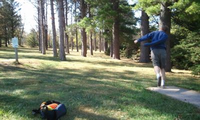 Chautauqua Park, Main course, Hole 3 Tee pad