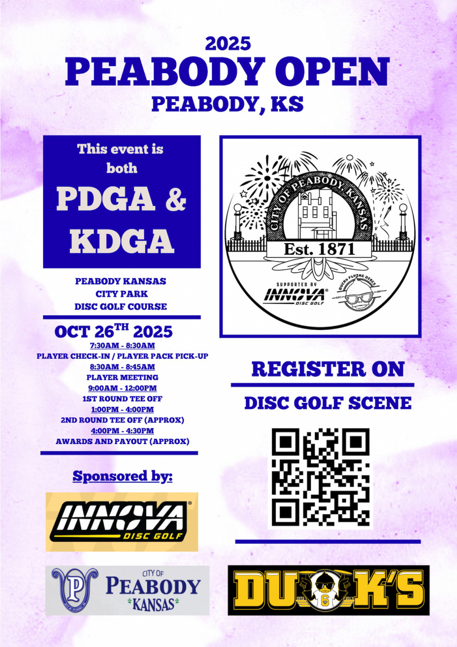 Peabody Open - Presented By: Innova Disc Golf & Duck’s Flying Discs ...