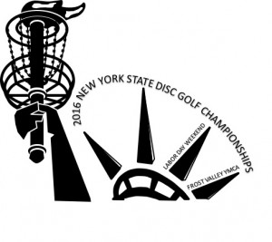 2016 NY State Disc Golf Championships by Latitude 64 graphic