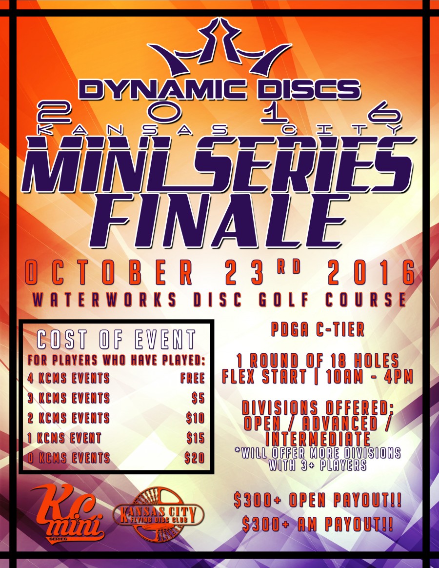 2016 KC Mini Series Finale Qualifier Event (2016, Dynamic Discs