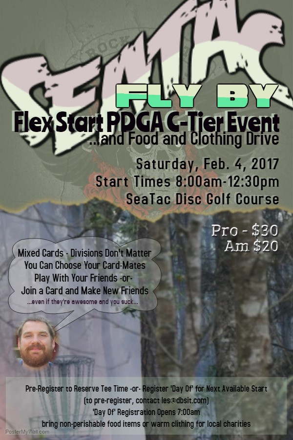 SeaTac Fly By (2017, SnoKing Disc Golf) · Disc Golf Scene