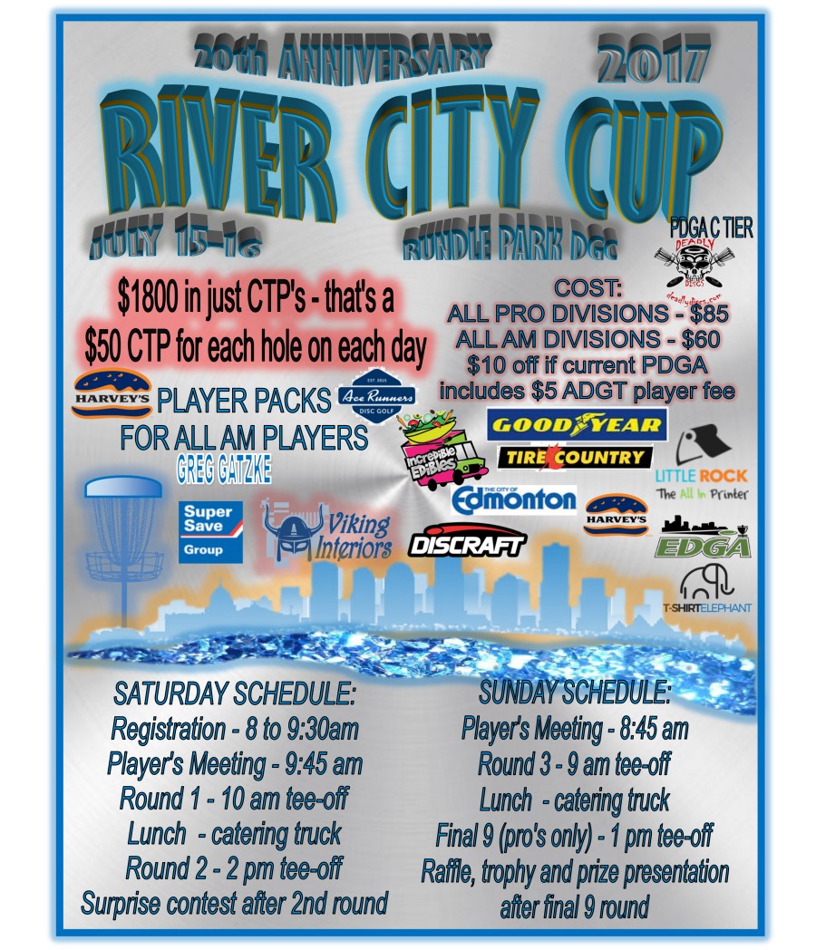River City Cup 20th Anniversary (2017, Edmonton Disc Golf) · Disc