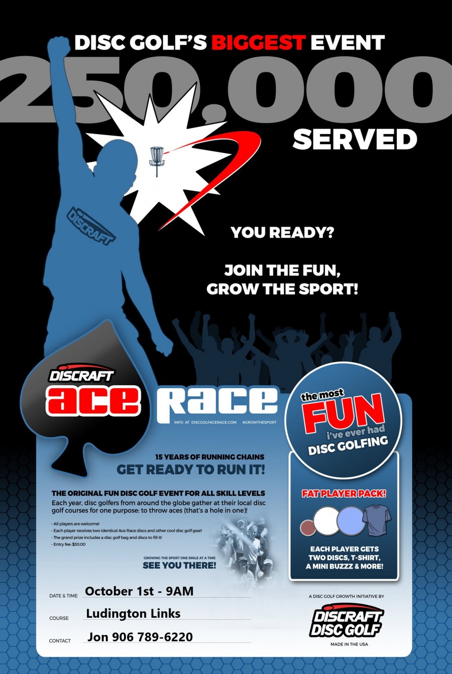 Ace Race The Ludington Links (2017, The Beaten Path) · Disc Golf Scene