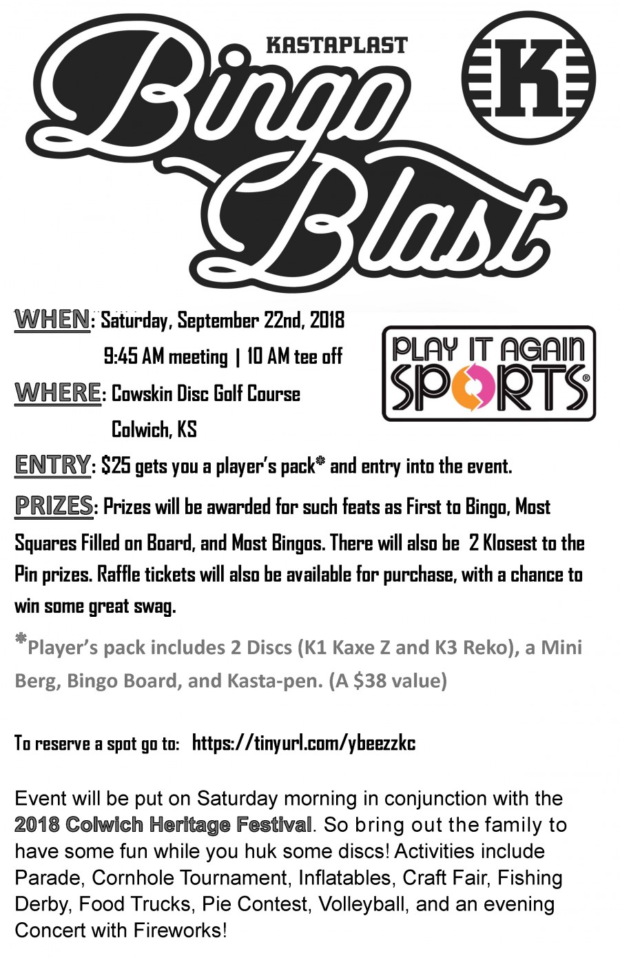 Kastaplast Bingo Blast Colwich (2018, Colwich Community Foundation