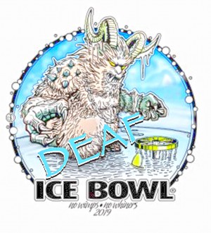 15th Deaf Ice Bowl graphic