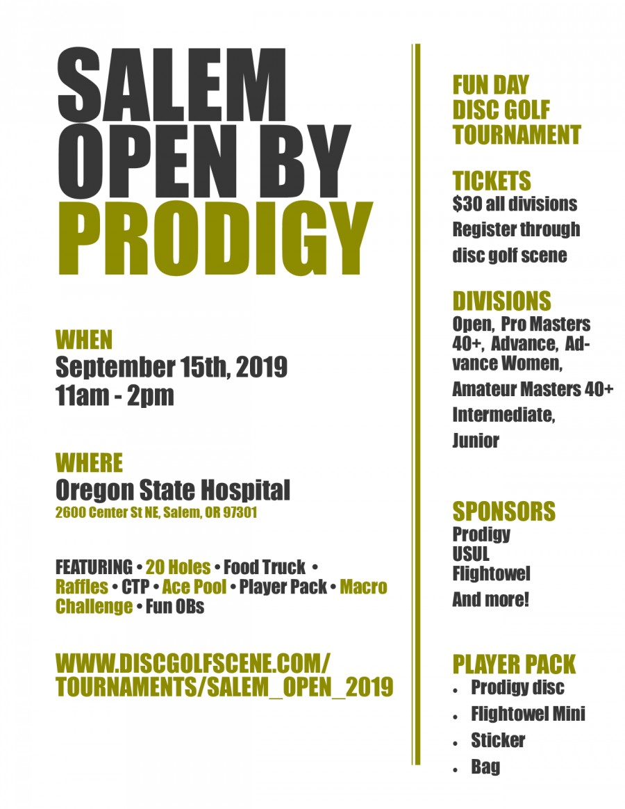 Salem Open (2019, Kuhl Discs) · Disc Golf Scene