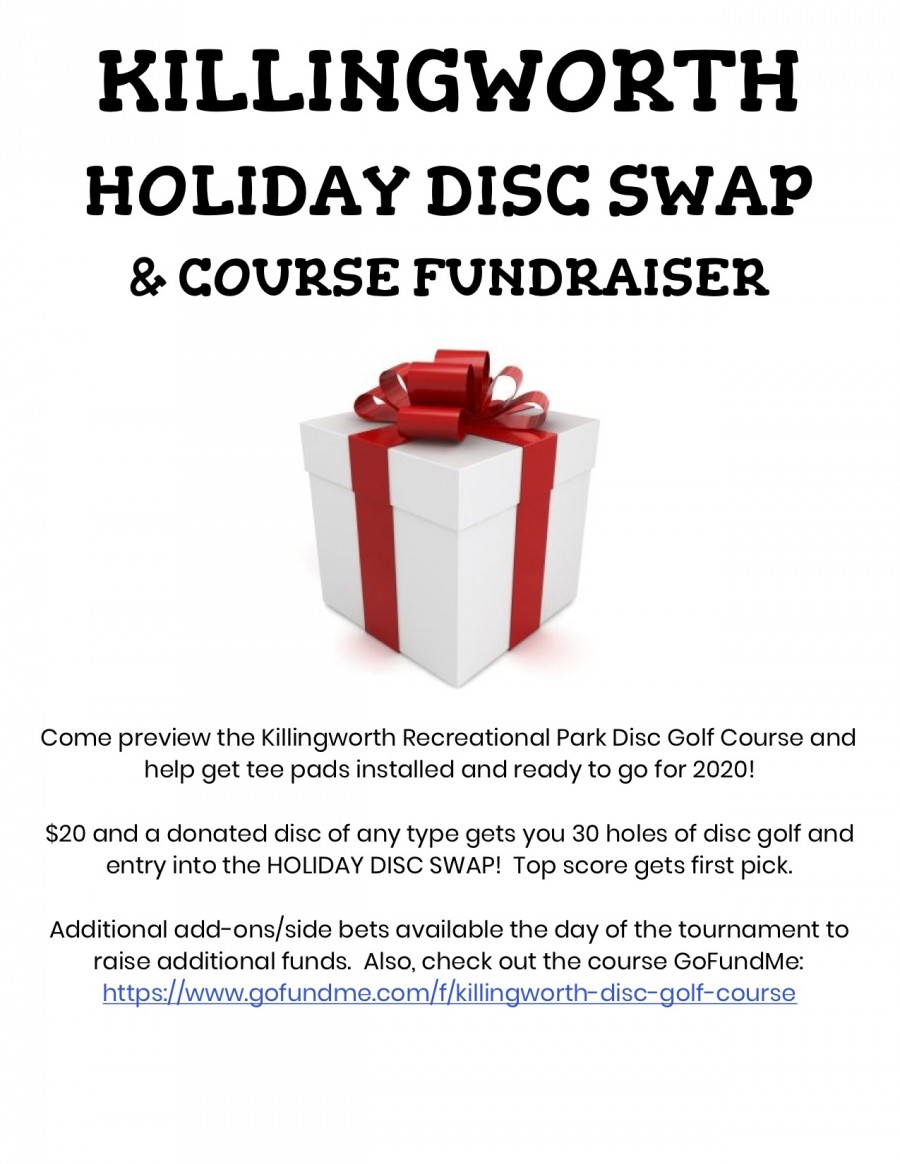 KRP Holiday Disc Swap & Course Fundraiser (2019, Connecticut Shore Disc