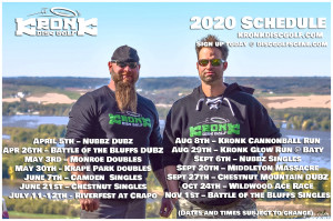 Camden Doubles presented by Kronk Disc Golf graphic