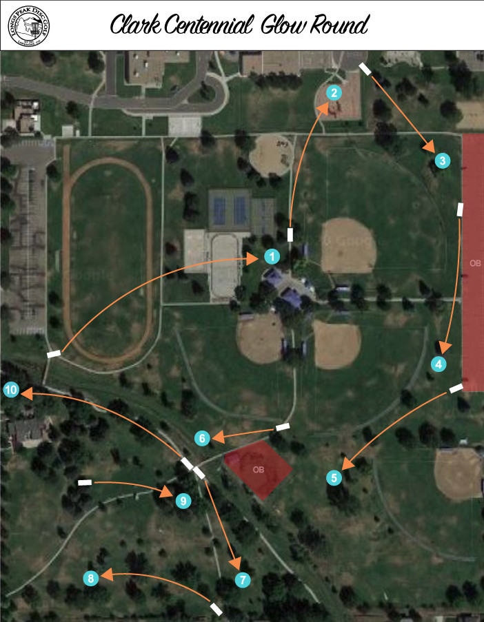 Longs Peak Disc Golf Club Winter Glow League 202021 WEEK 5 CENTENNIAL