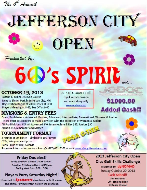 Jefferson City Open (2013) · Disc Golf Scene