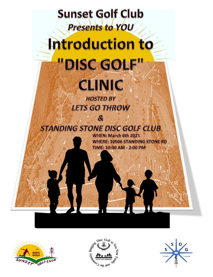 SUNSET "FREE" Intro to Disc Golf Clinic (2021, LETS GO THROW) · Disc Golf Scene