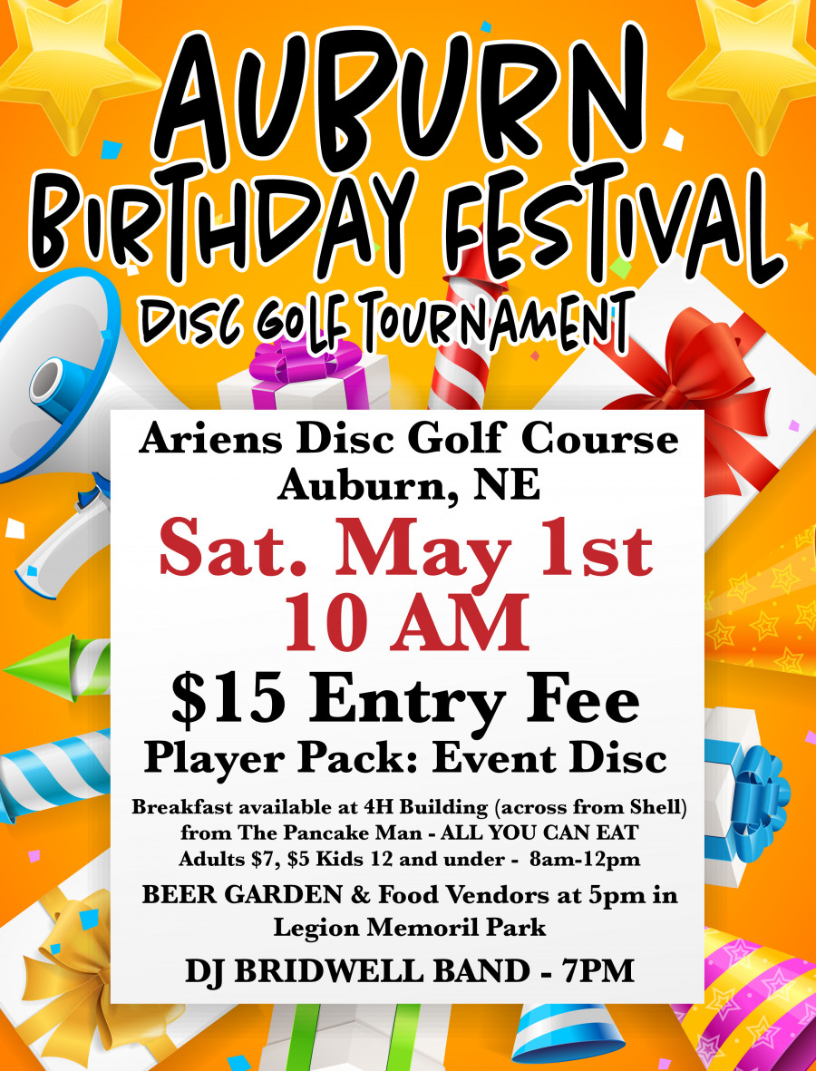 1st Annual Auburn Birthday Festival Tournament (2021, Merz Ink) · Disc