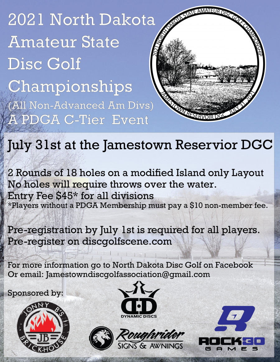 North Dakota Amateur State Disc Golf Championships (All NonAdvanced Am