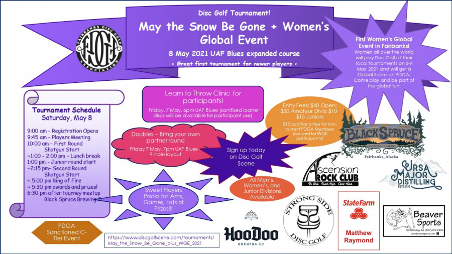 May the Snow Be Gone Powered by Prodigy + WGE (2021, Fairbanks Disc