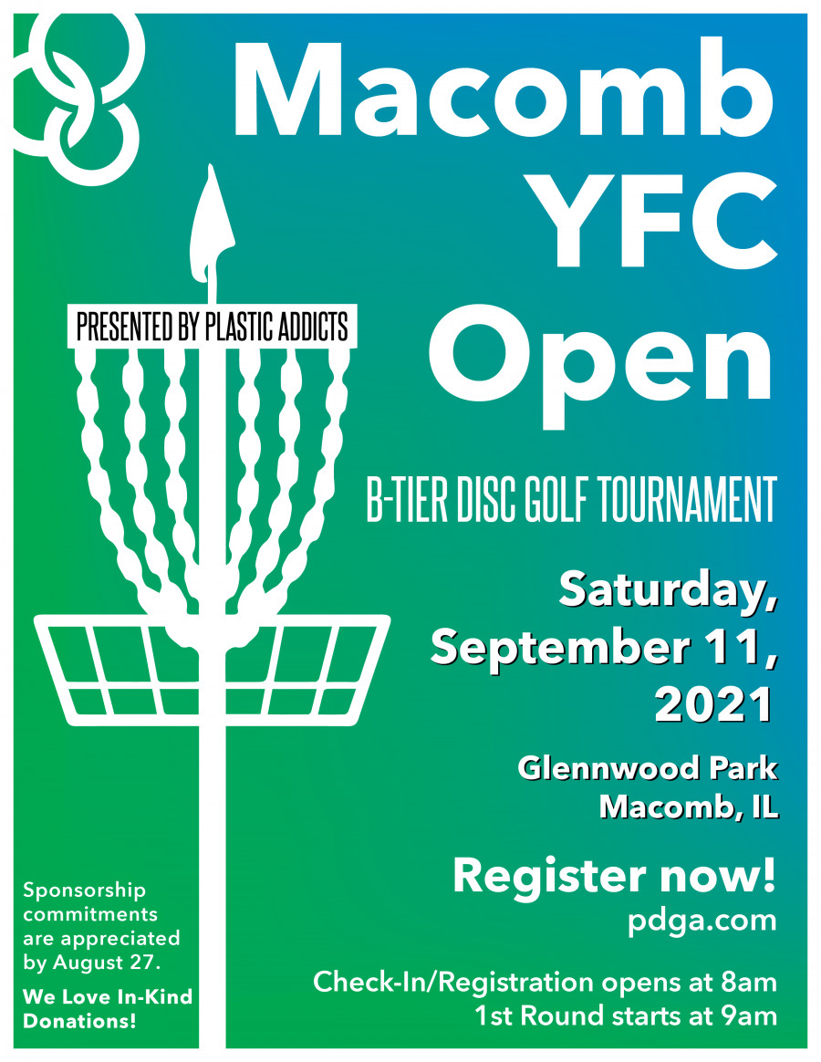 Macomb YFC Open (2021, Youth For Christ) · Disc Golf Scene