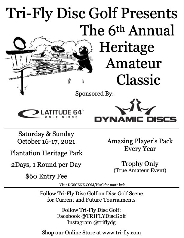 Heritage Amateur Classic presented by TriFly Disc Golf MA1 & MA2 (2021, TRIFLY Disc Golf