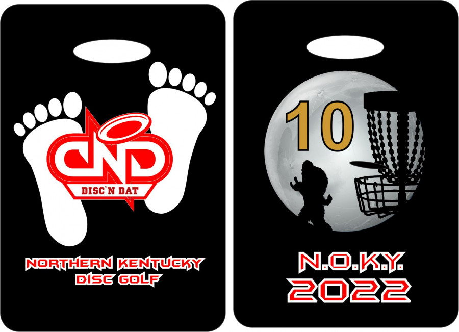 NOKY Bag Tag Opener Boone Woods (2023, Disc 'n Dat) · Disc Golf Scene