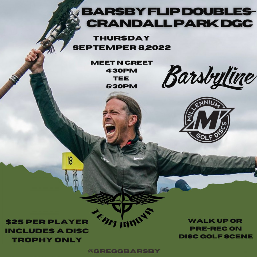 Barsby Flip Doubles Crandall Park DGC (2022, Barsby Battle Series
