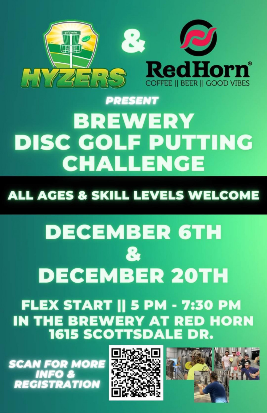 Red Horn Putting League 5 with the Hill Country Hyzers Disc Golf Club