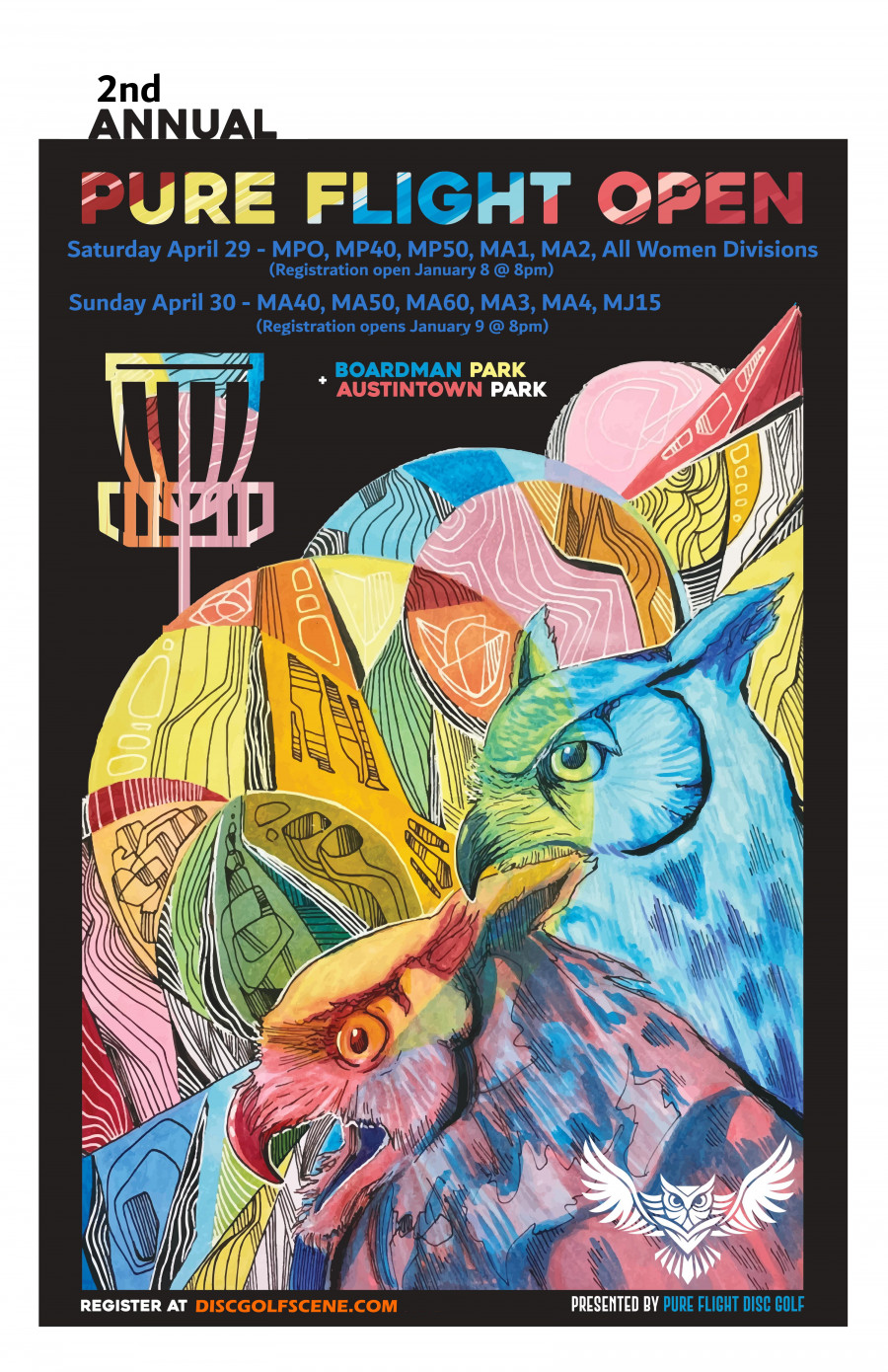 2nd Annual Pure Flight Open MA40/50/60, MA3, MA4, MJ15 (2023, Pure