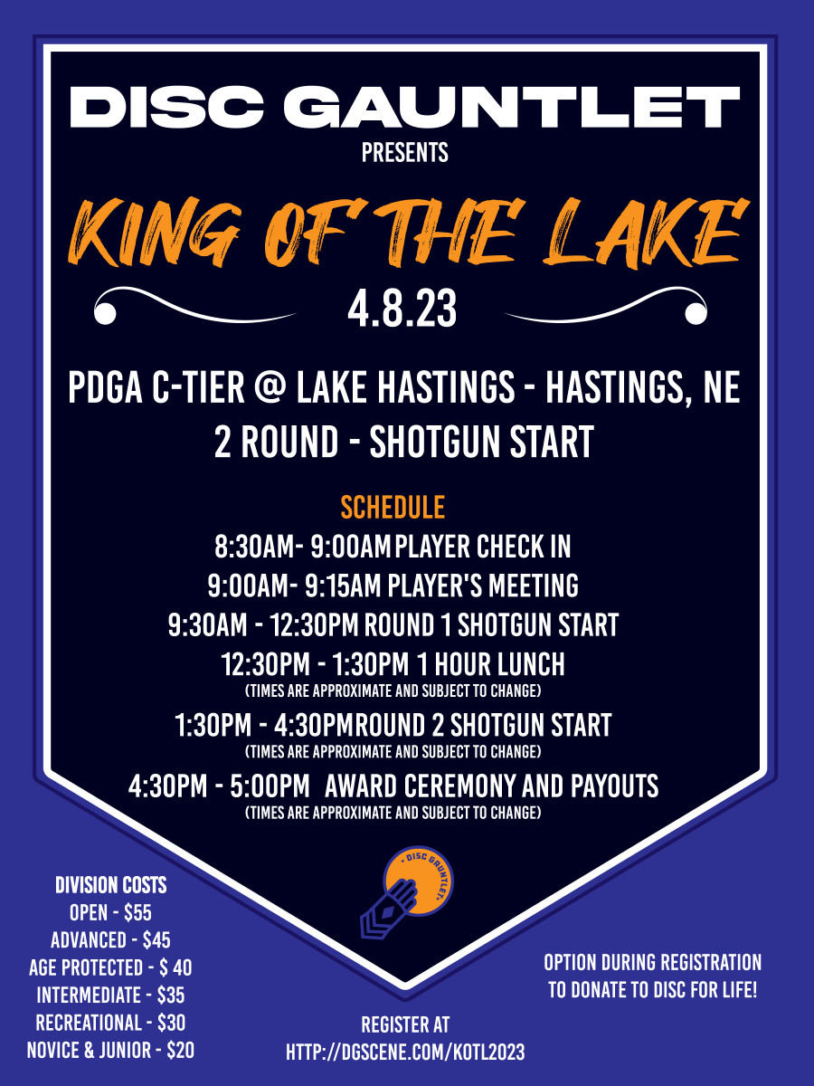 King of the Lake (2023, Disc Gauntlet) · Disc Golf Scene