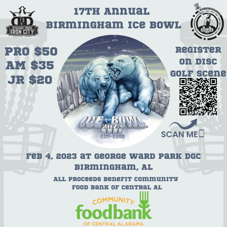 17th Annual Birmingham Ice Bowl (2023, Dynamic Discs Iron City) · Disc Golf Scene