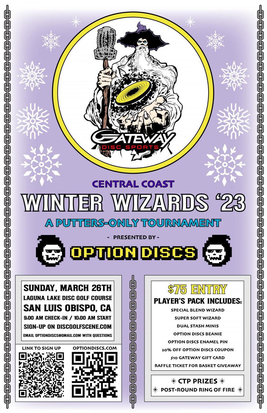 3rd Annual Central Coast Winter Wizards (2023, Option Discs) · Disc